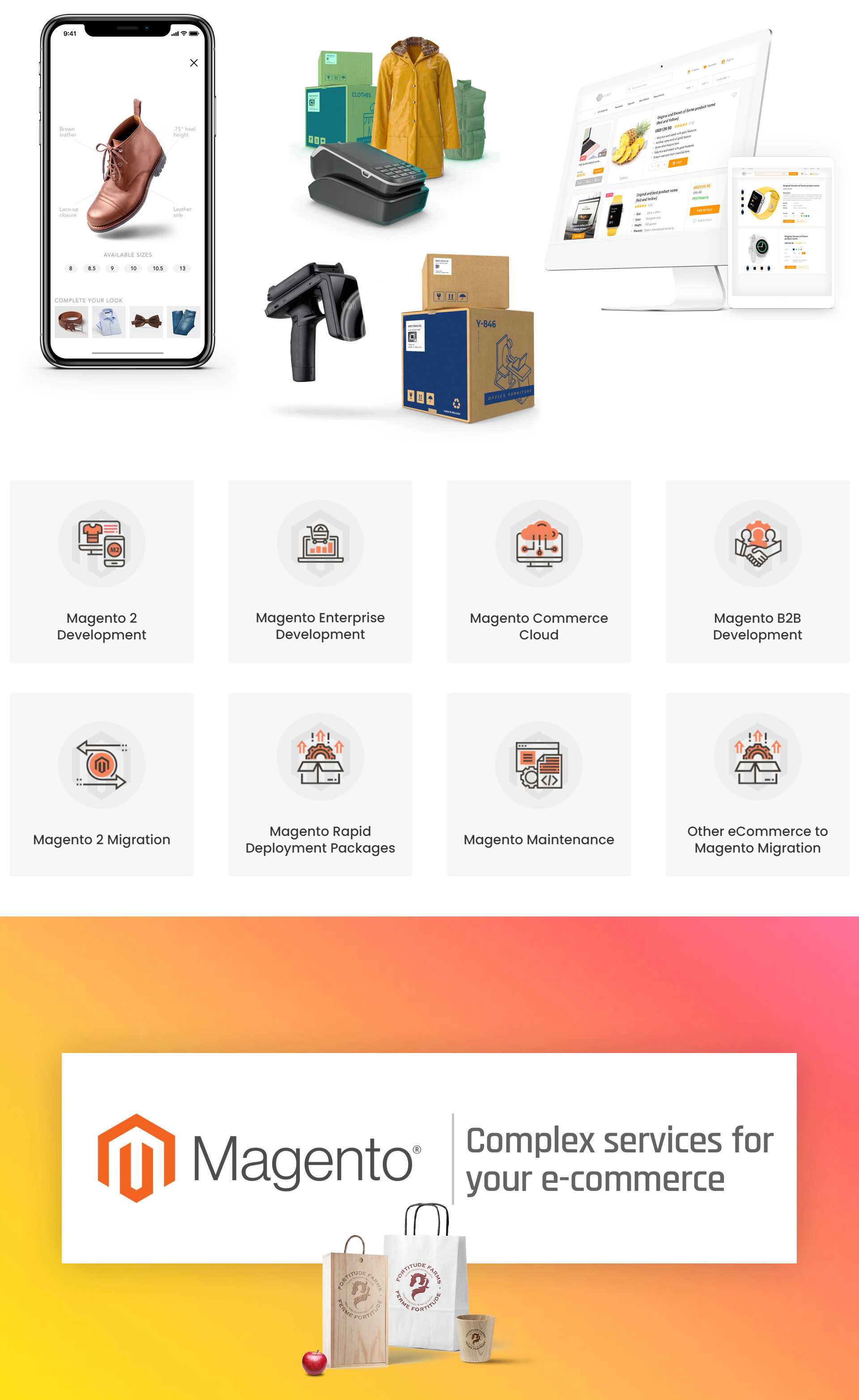 Magento E-commerce Development Services